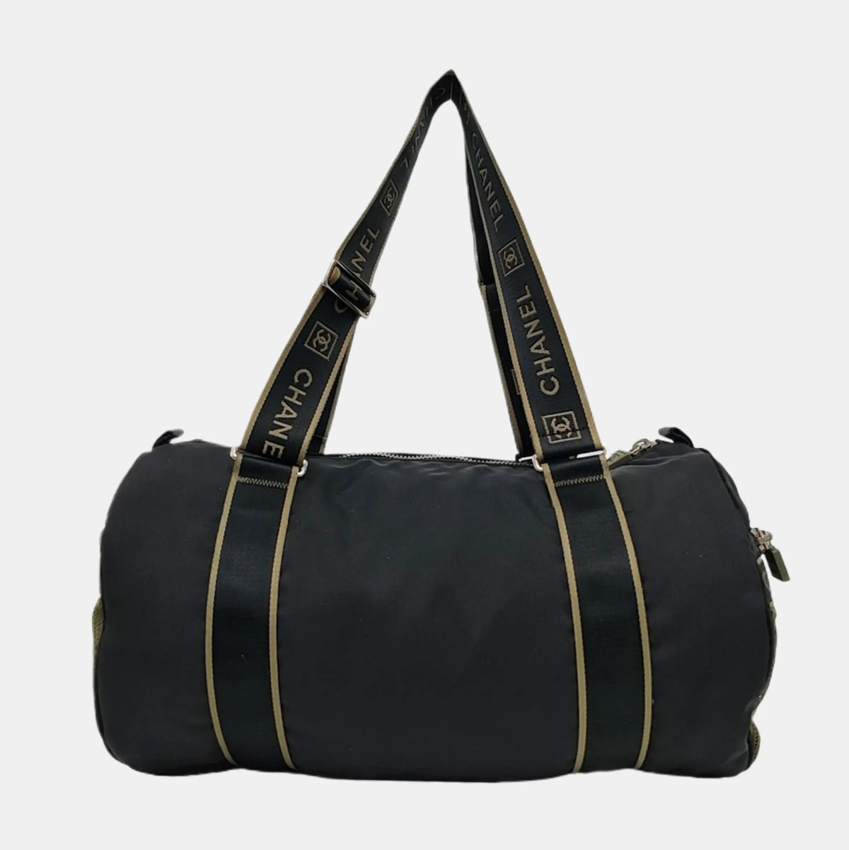 Chanel CHANEL No. 10 Sports Line Boston Shoulder Bag Black