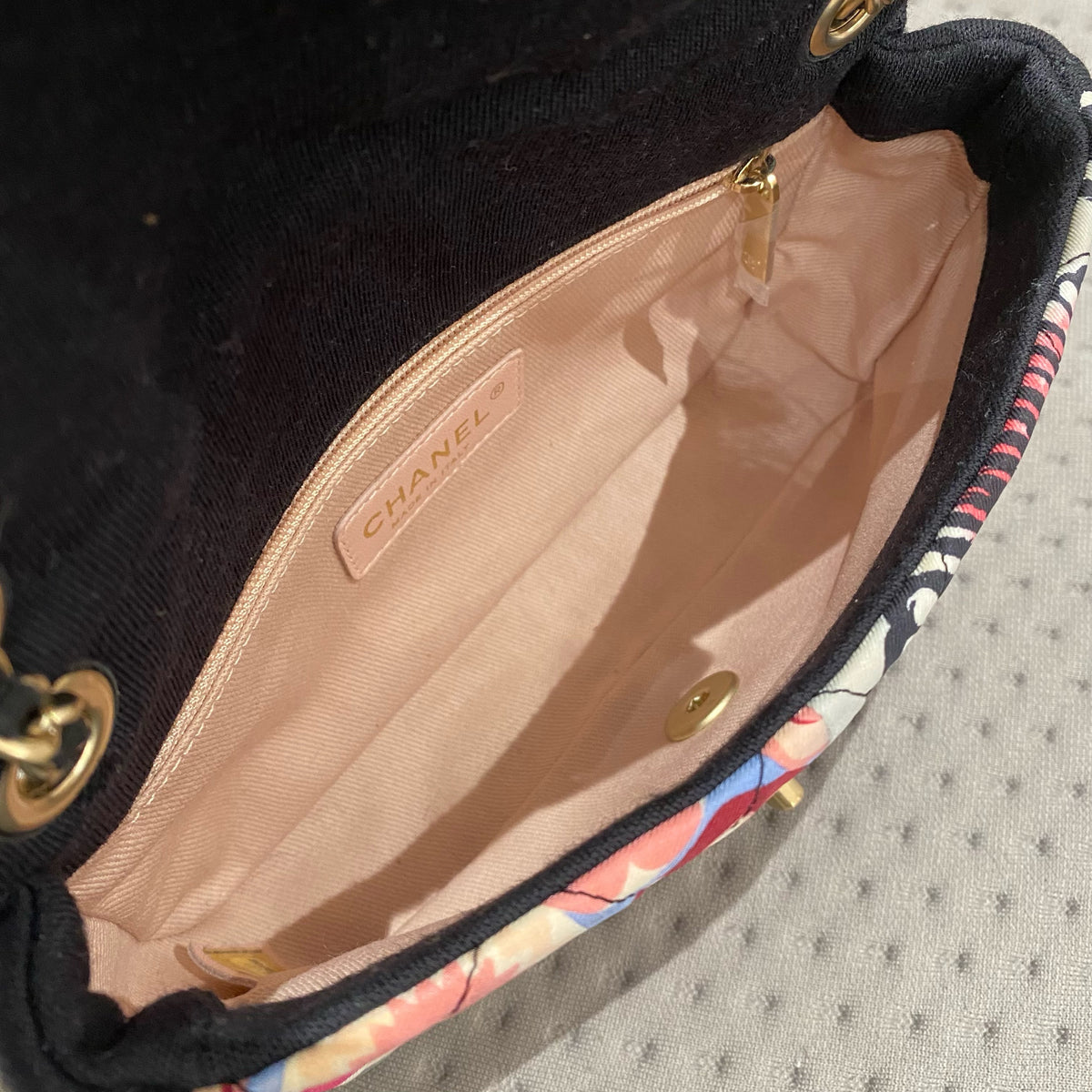 Chanel Timeless/Classique Cloth Crossbody Bag
