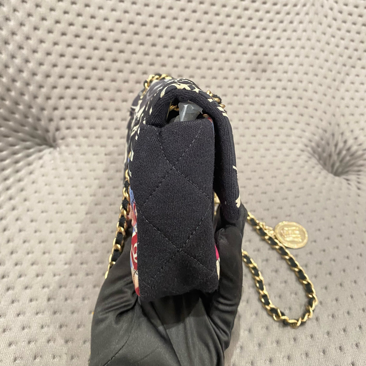 Chanel Timeless/Classique Cloth Crossbody Bag