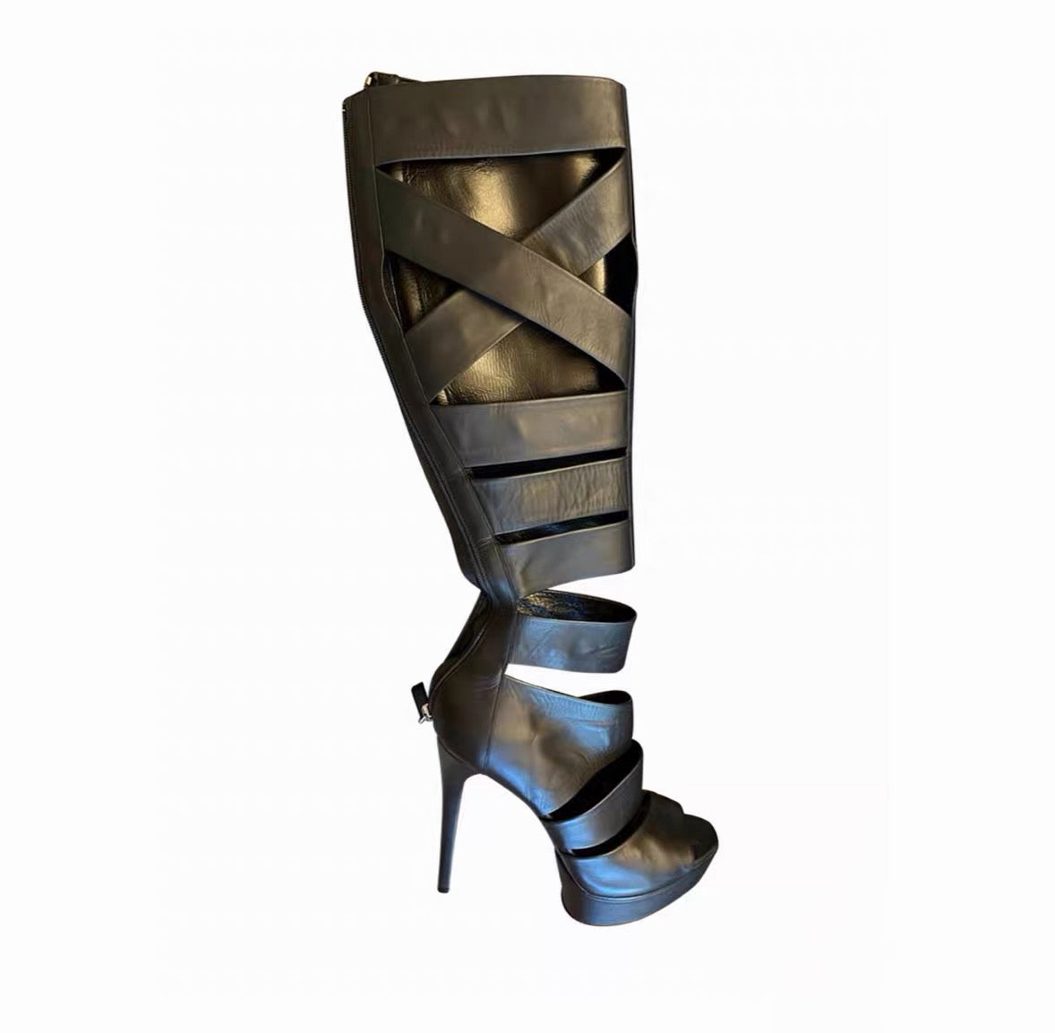 Gucci Helena Cutout Boots-37