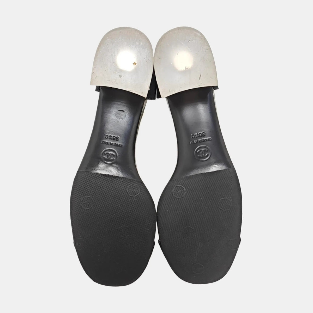 Chanel Transparent Boots-38.5