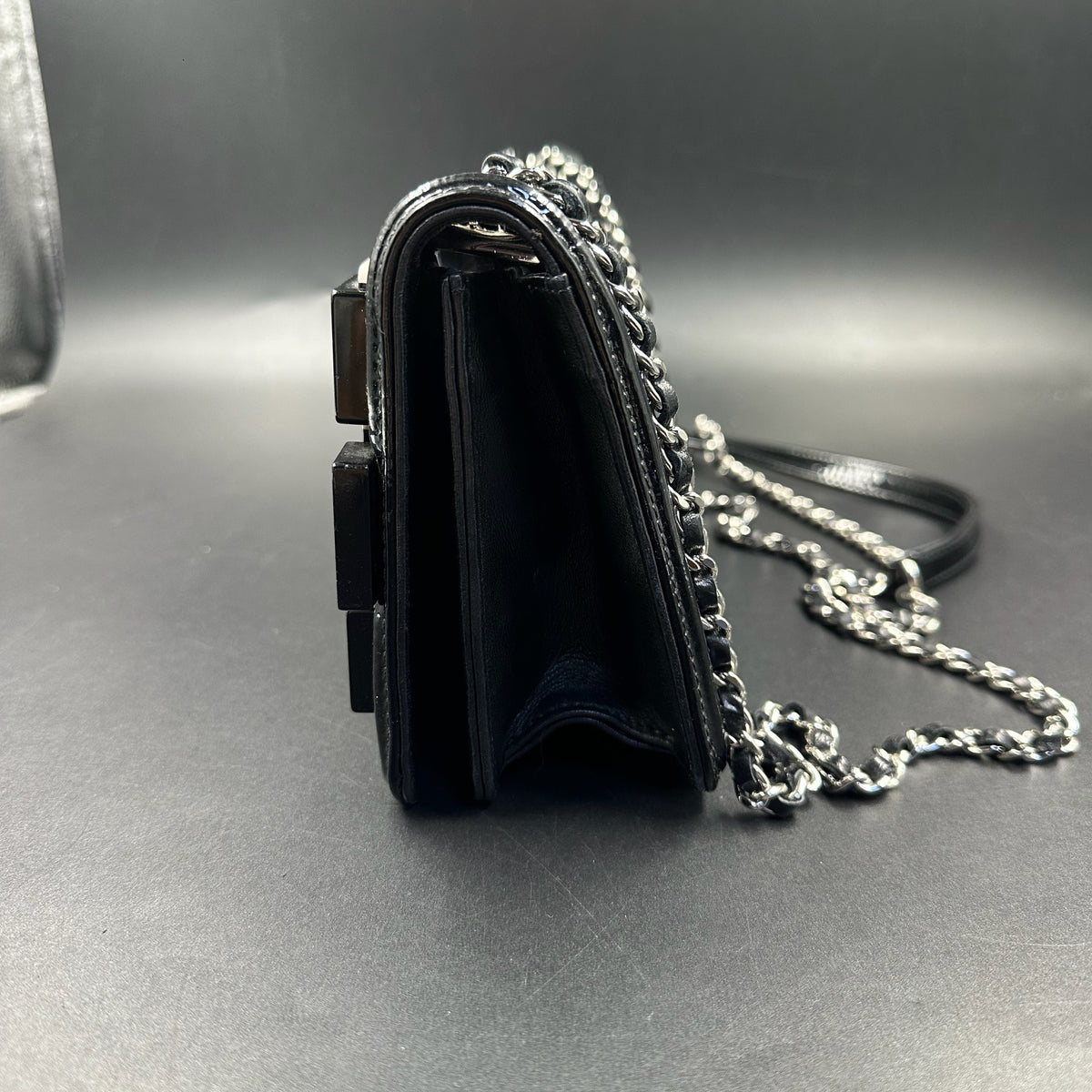 Chanel Légo leather crossbody bag