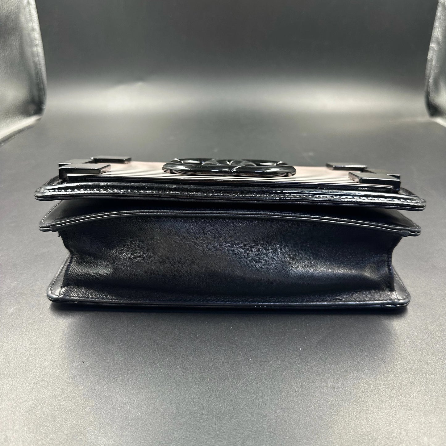 Chanel Légo leather crossbody bag