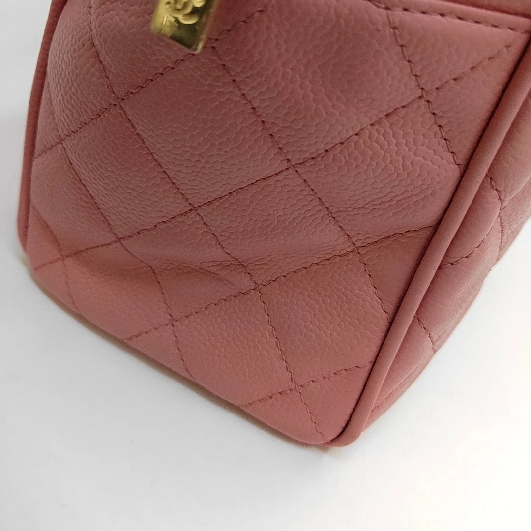 Chanel Timeless Caviar Bowler Bag