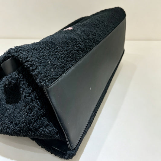 Chanel 2018 Large Shearling Deauville Tote