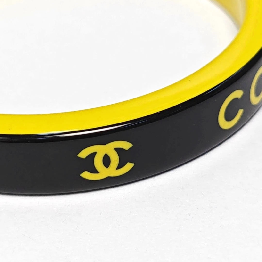Chanel 2022 'Coco Chanel' Resin Bangle 20cm