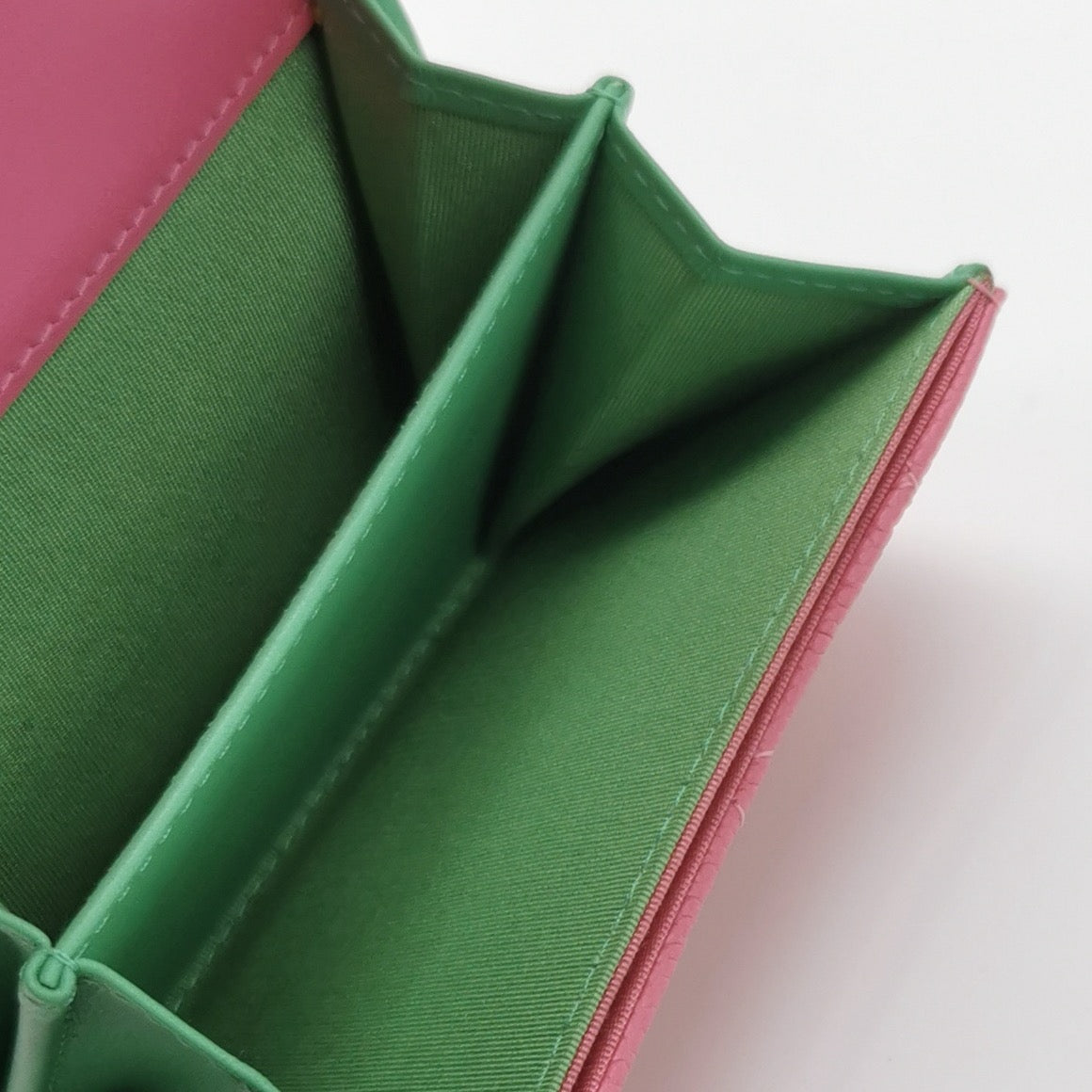 Chanel Filigree Flap Card Holder