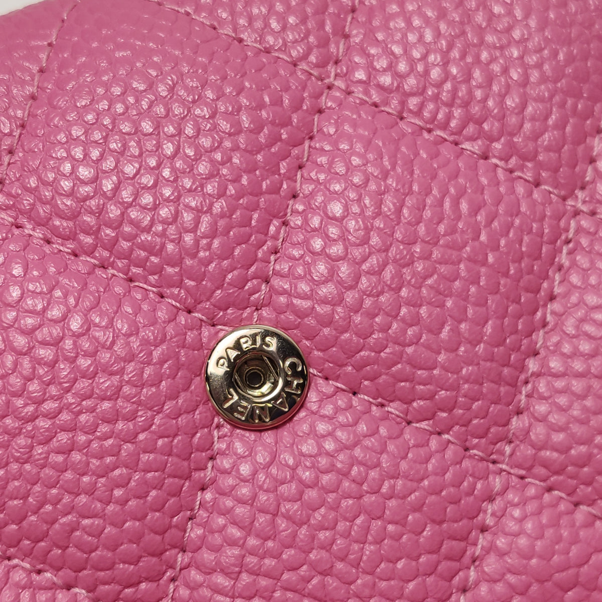 Chanel Filigree Flap Card Holder