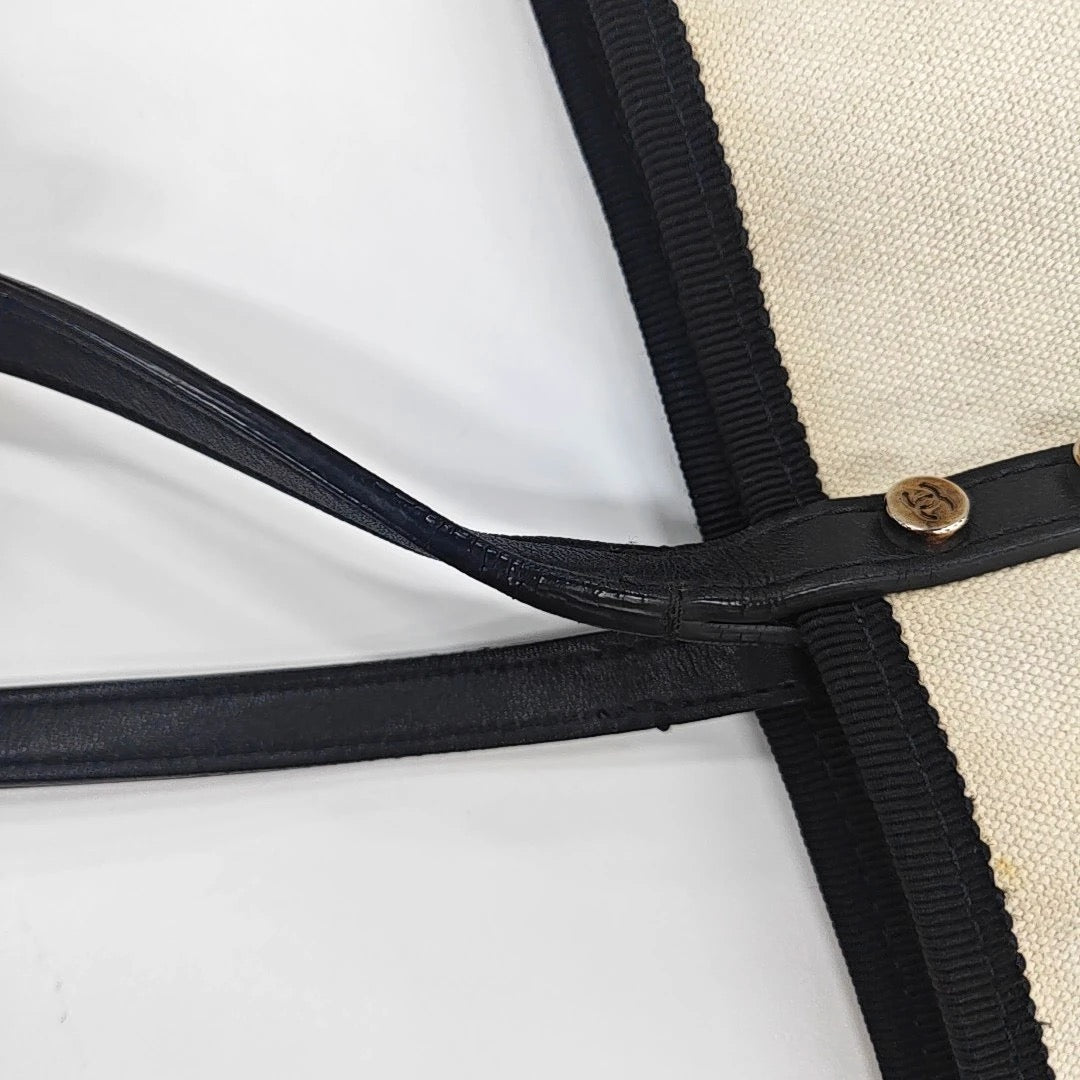 Chanel Small 5x5 Canvas Tote
