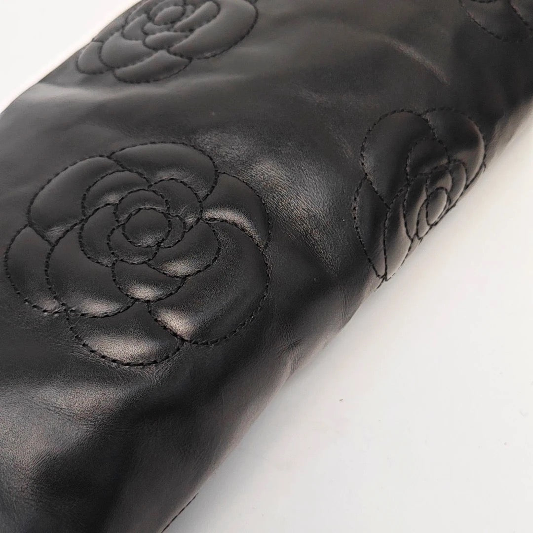 Chanel 2016 Interlocking CC Logo Riding Boots-37
