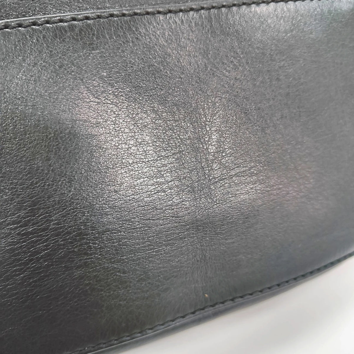 Chanel Chanel Black Leather Modern Chain East/West Tote