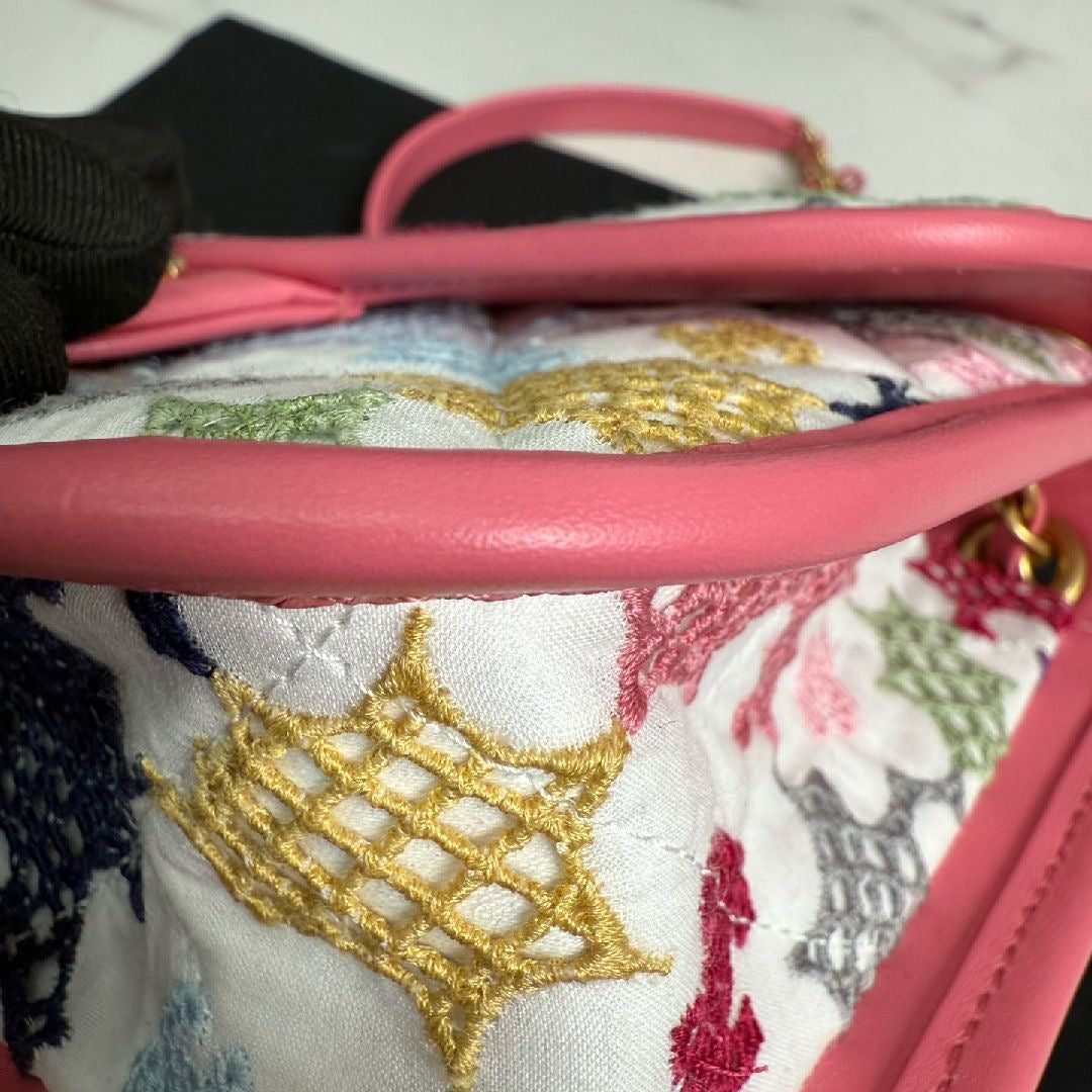 Chanel Small Lace Patchwork Flap Bag