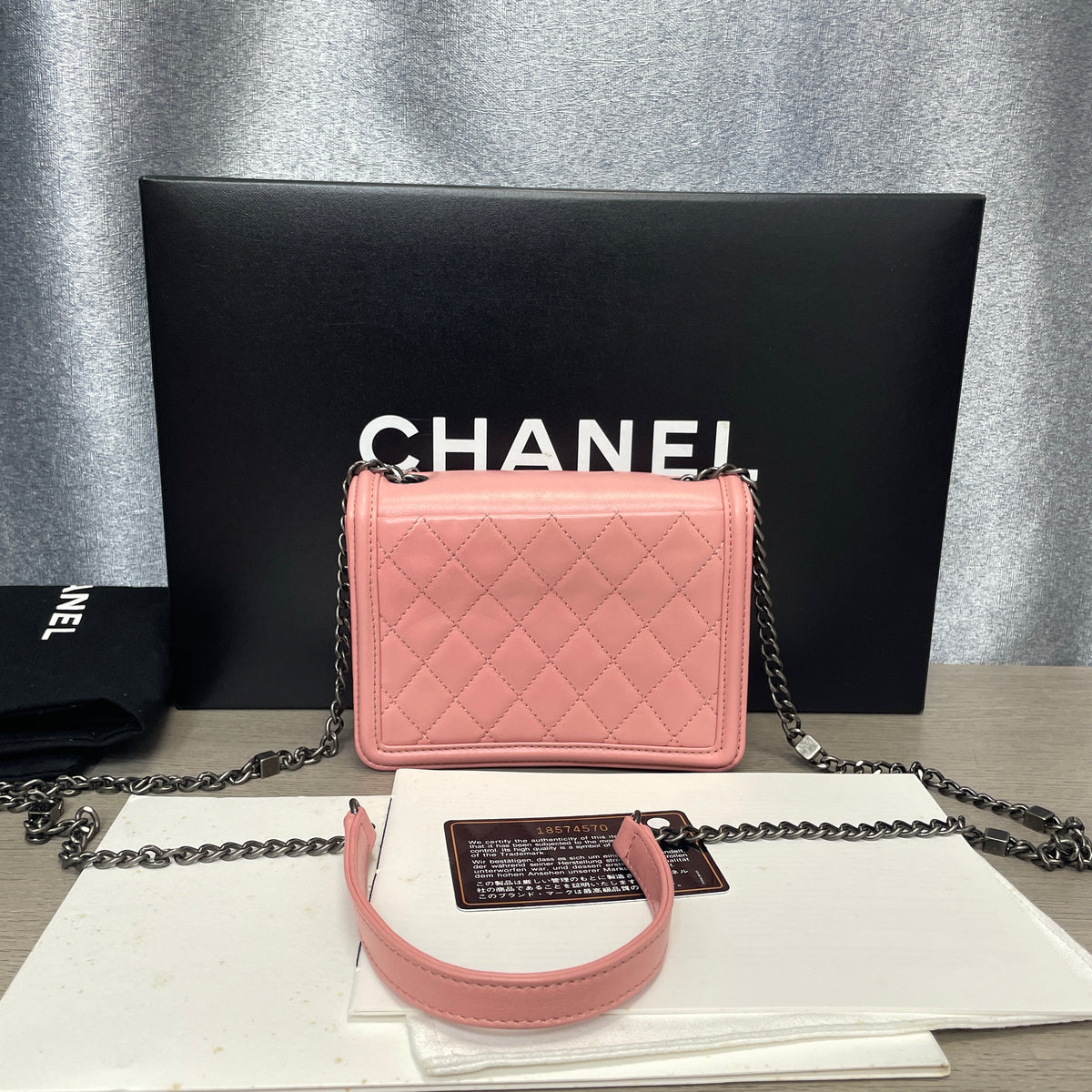 Chanel Boy Brick leather handbag