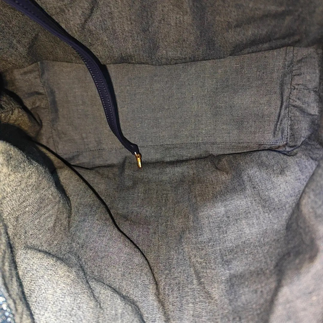 Chanel Denim Two Tone Large Shopping Bag