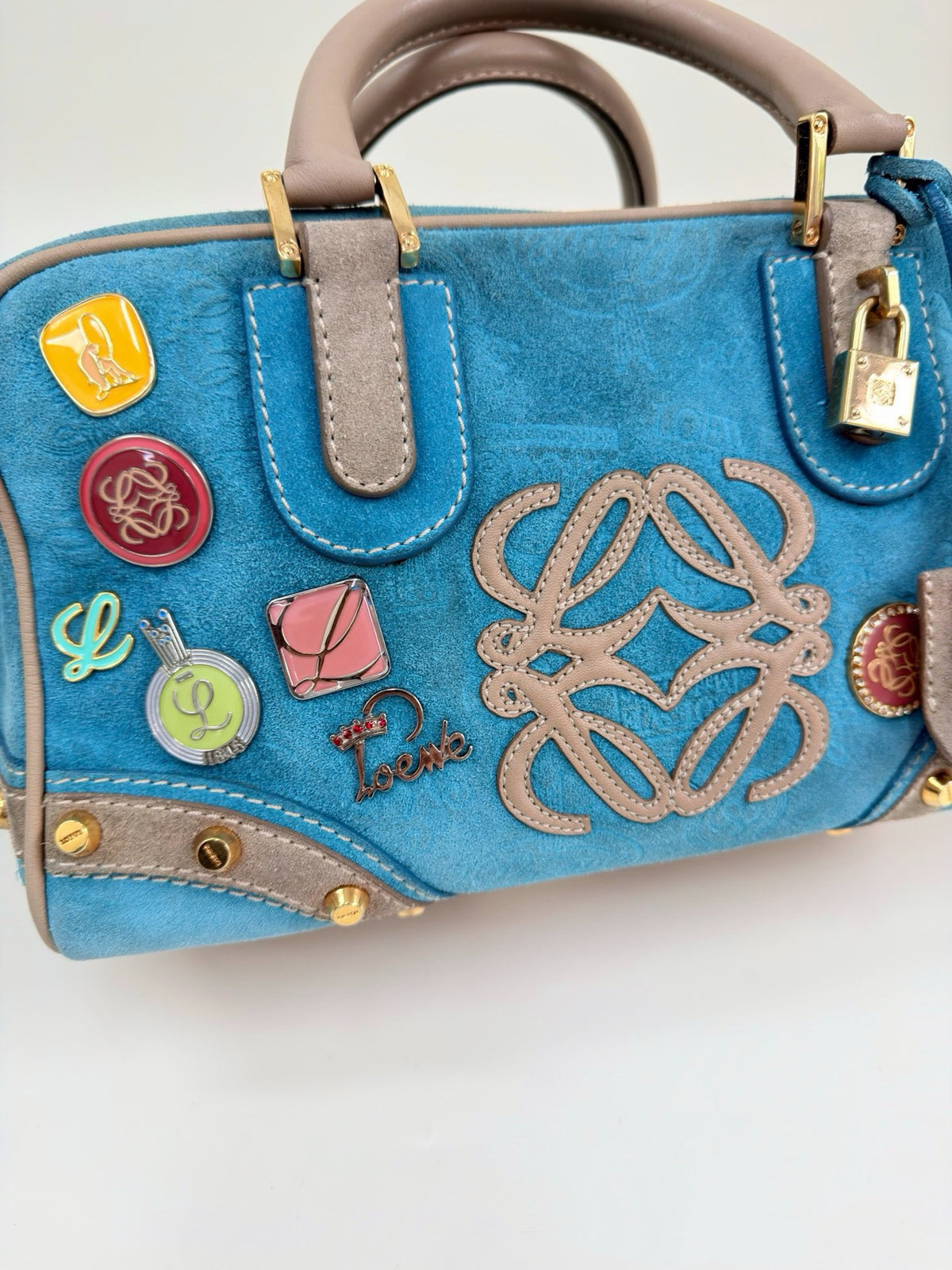 Loewe Suede Amazona 36 Bag