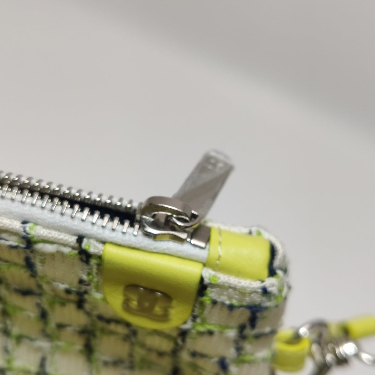 Chanel 2019 Perforated Calfskin Logo Eyelet Flap Crossbody Bag