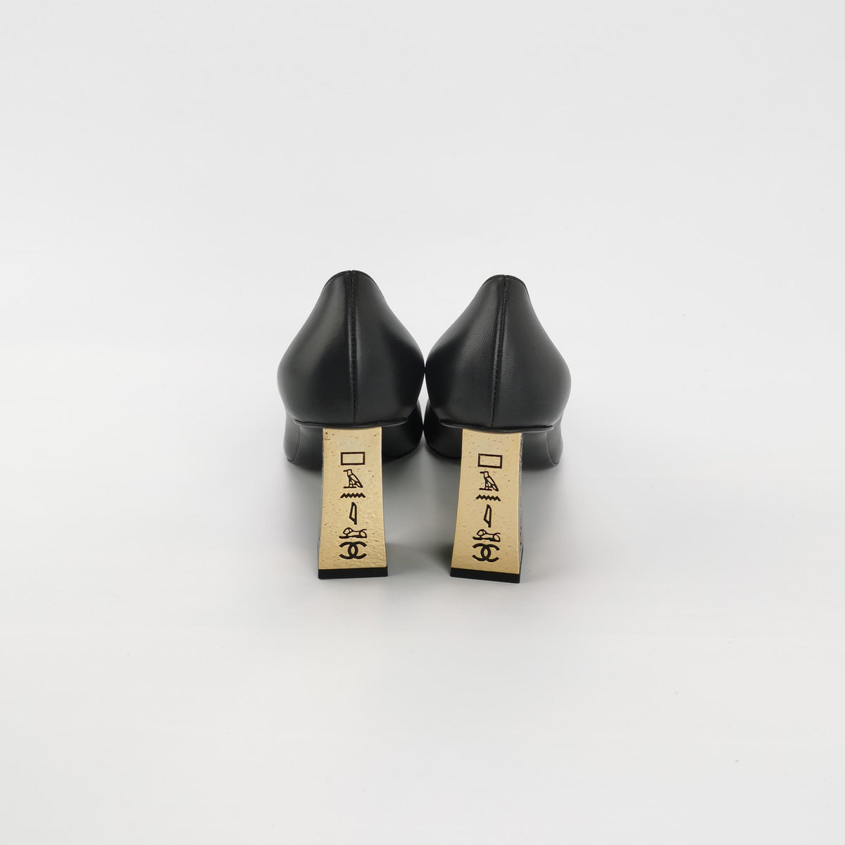 Chanel Leather Heels-37.5