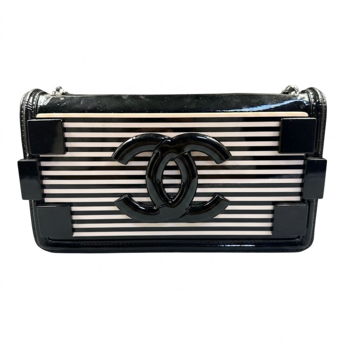 Chanel Légo leather crossbody bag