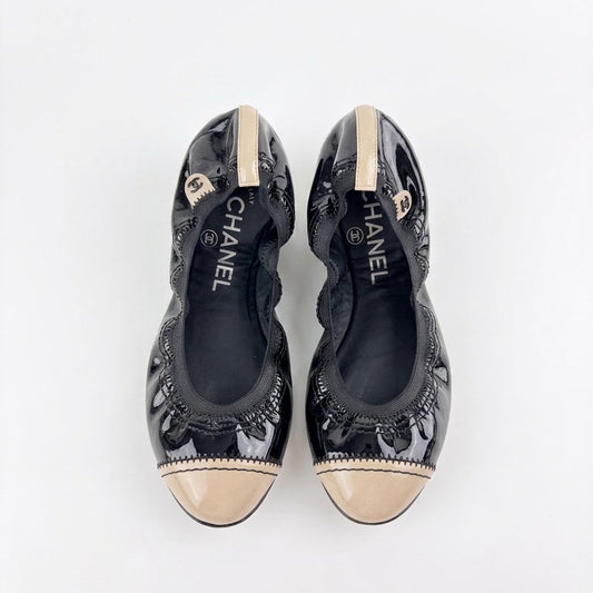 Chanel Patent Ballet Flat-36