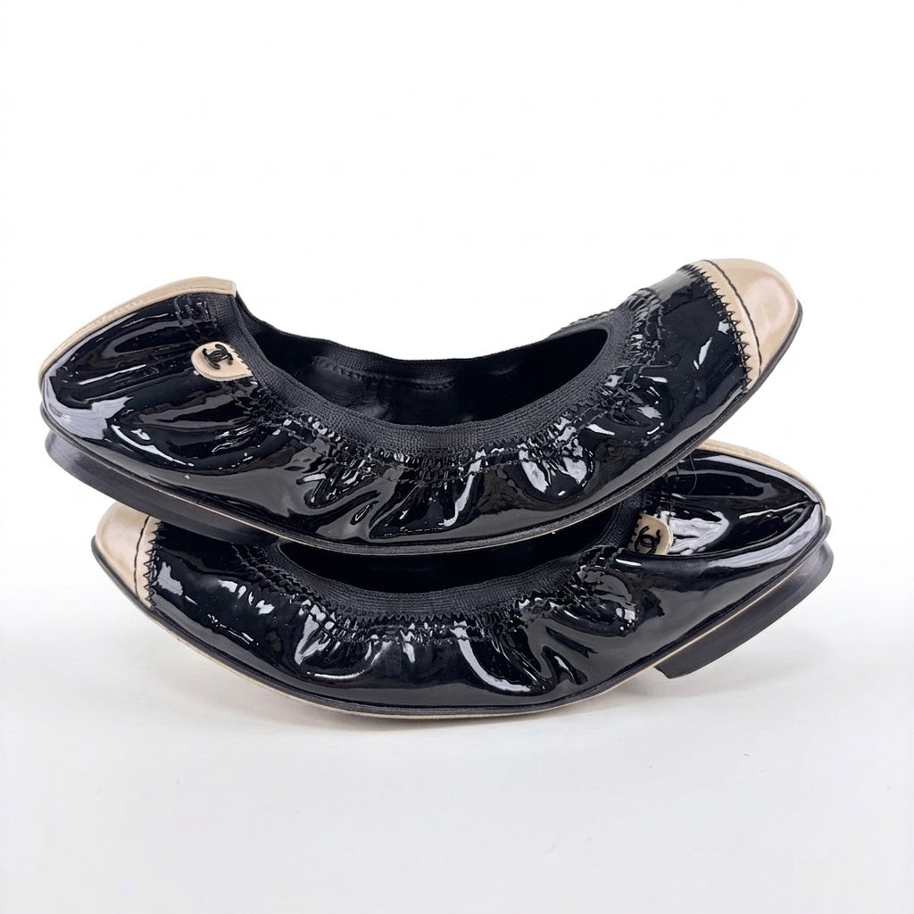 Chanel Patent Ballet Flat-36
