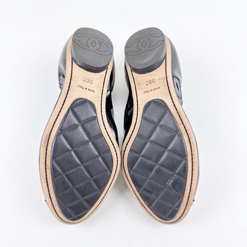 Chanel Patent Ballet Flat-36