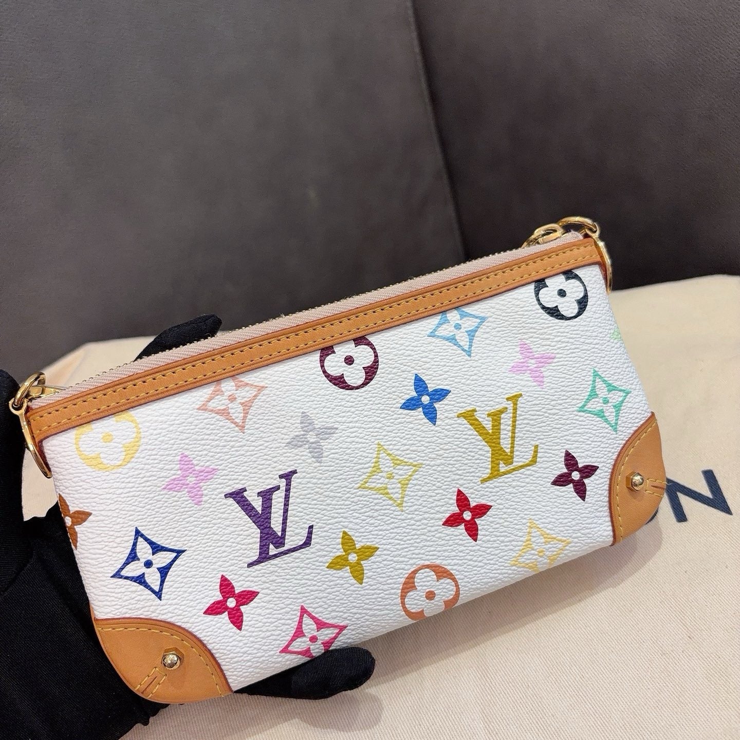 Louis Vuitton 2011 Pochette MM Shoulder Bag