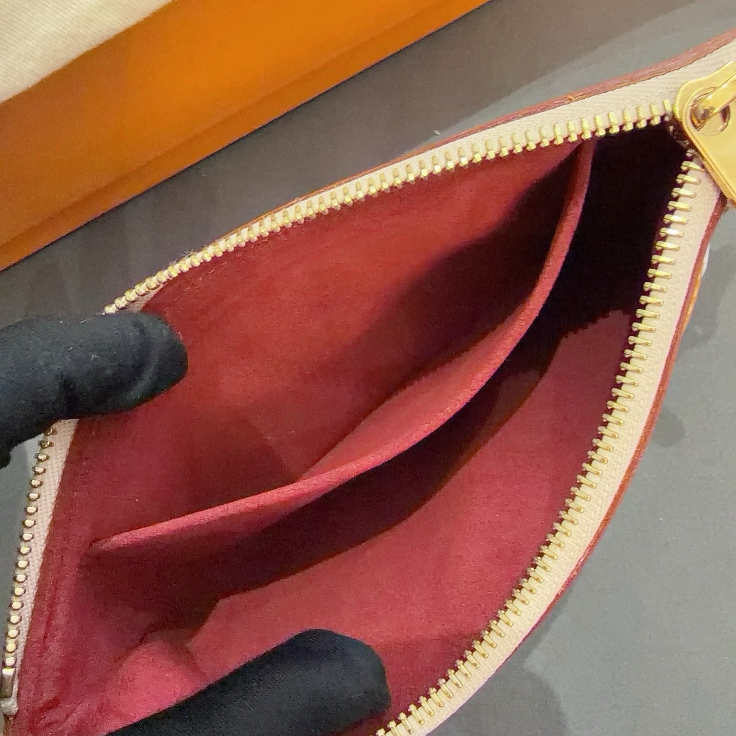 Louis Vuitton 2011 Pochette MM Shoulder Bag
