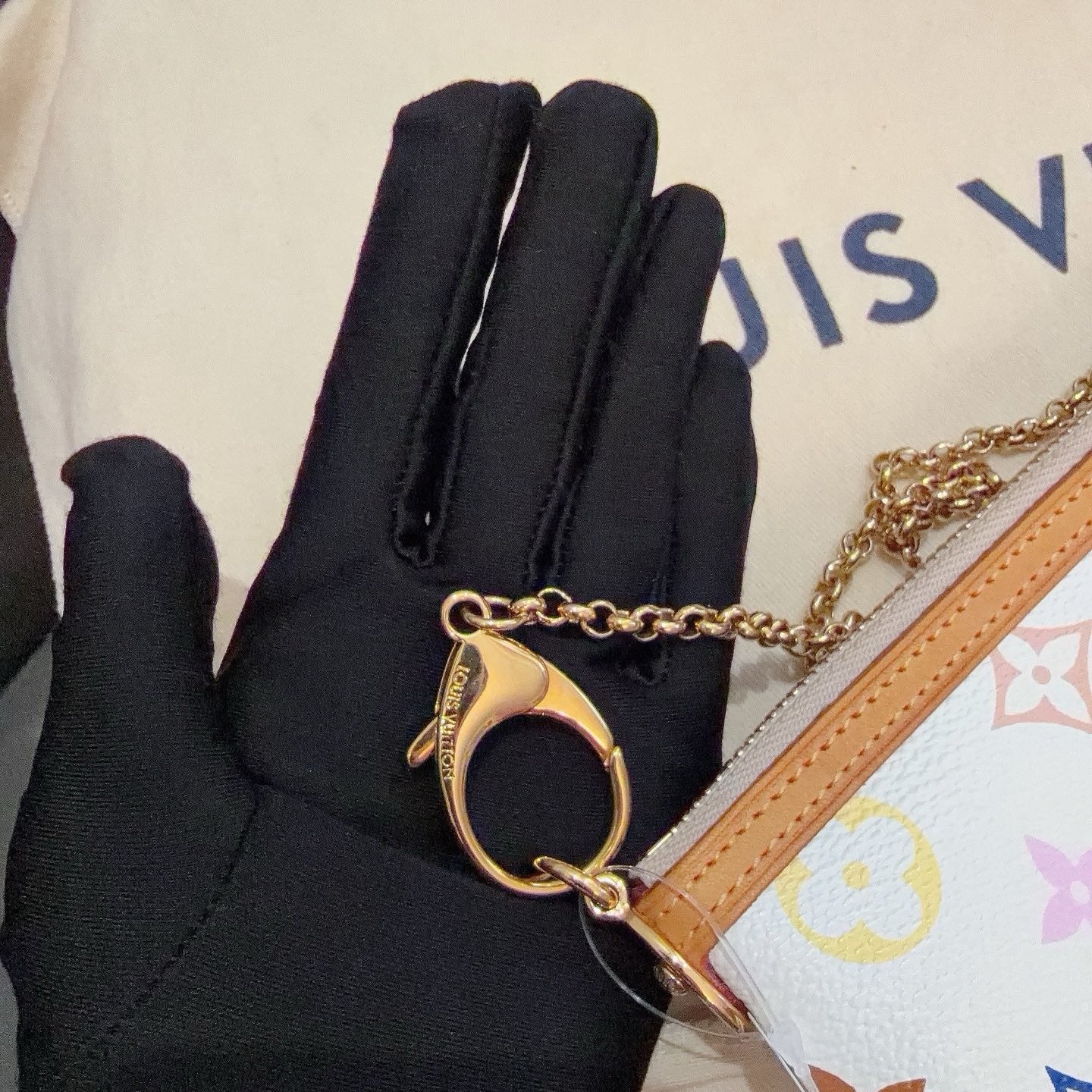 Louis Vuitton 2011 Pochette MM Shoulder Bag