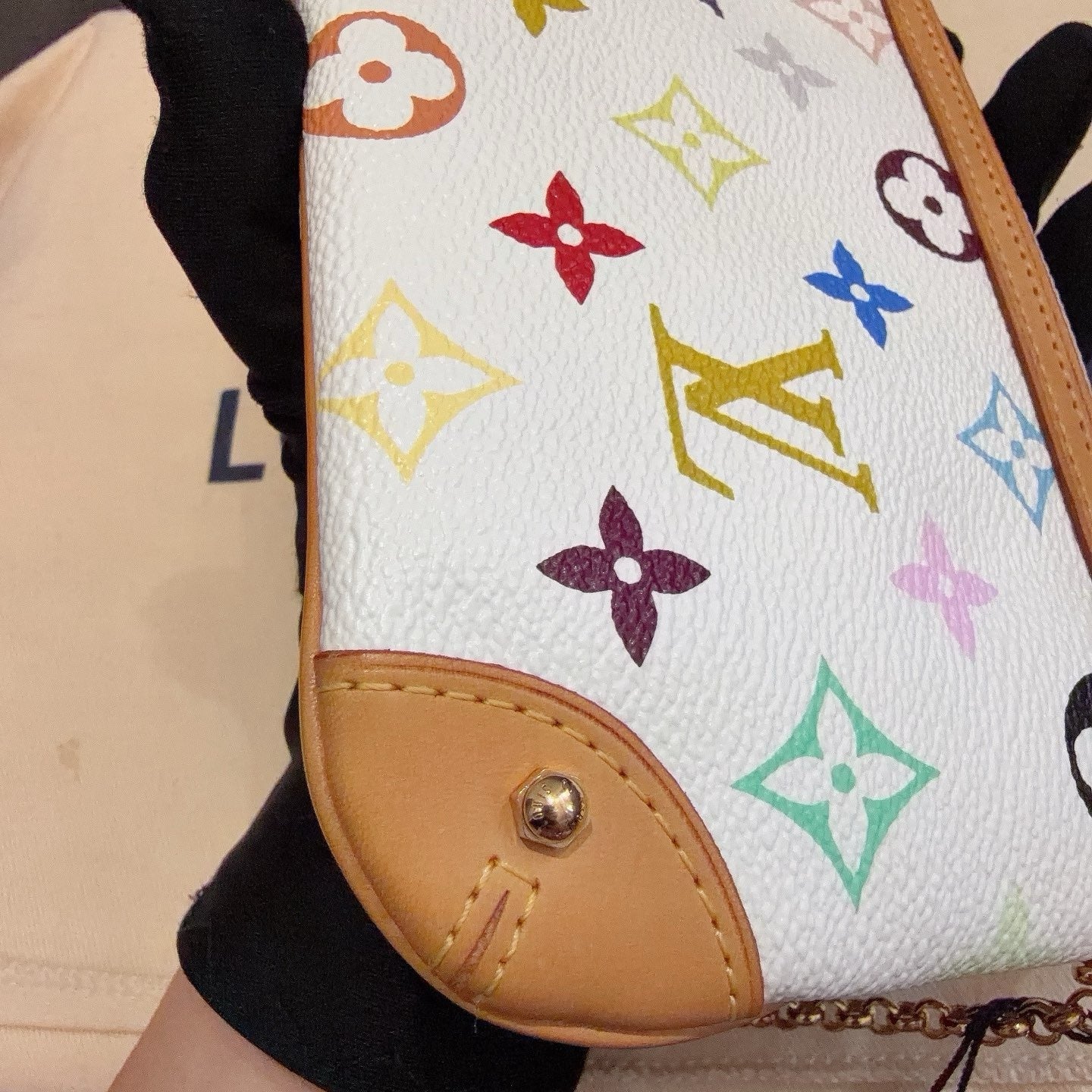 Louis Vuitton 2011 Pochette MM Shoulder Bag