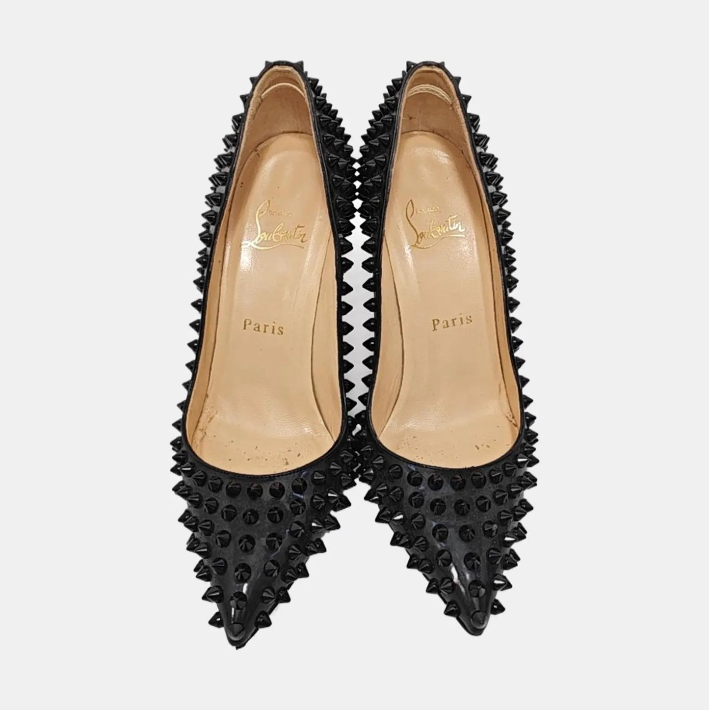 Christian Louboutin 100mm Spike-embellished Pointed-toe Pumps
