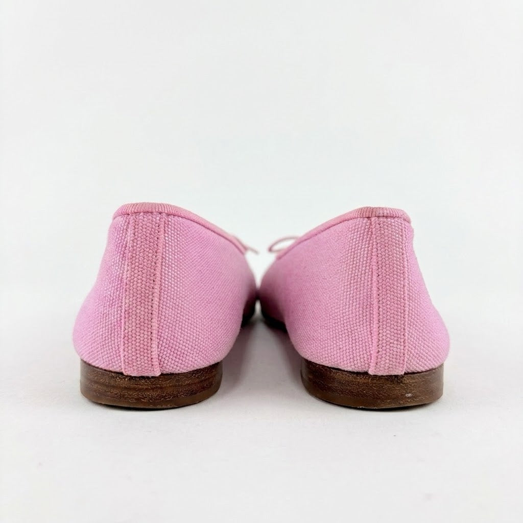 Chanel Leather Ballet Flats-37.5