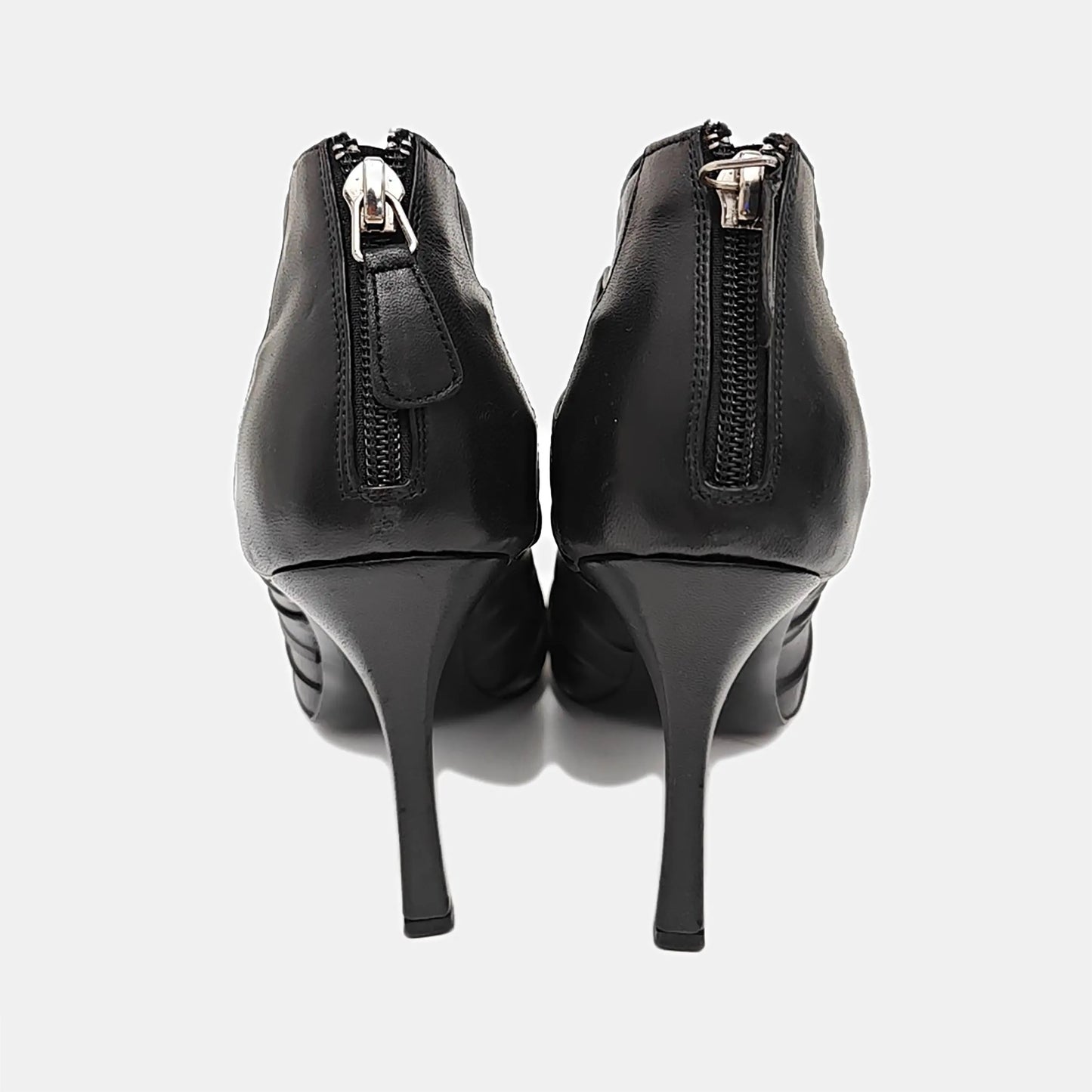 Chanel Leather Boots-37.5