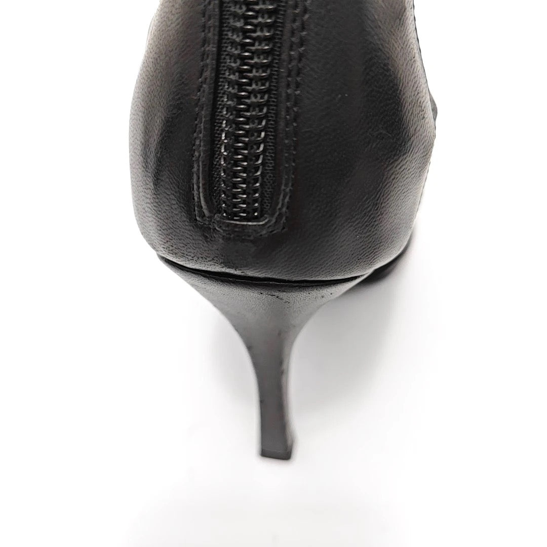Chanel Leather Boots-37.5