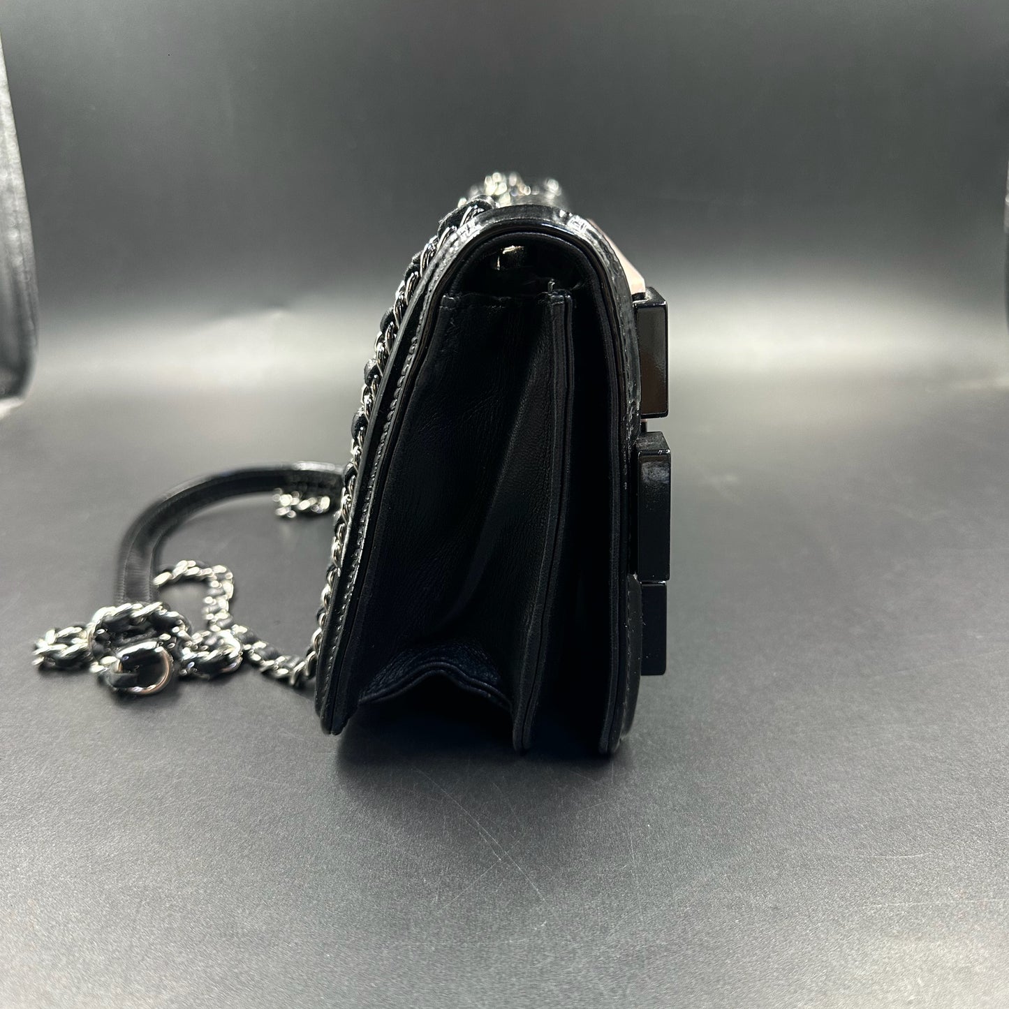 Chanel Légo leather crossbody bag
