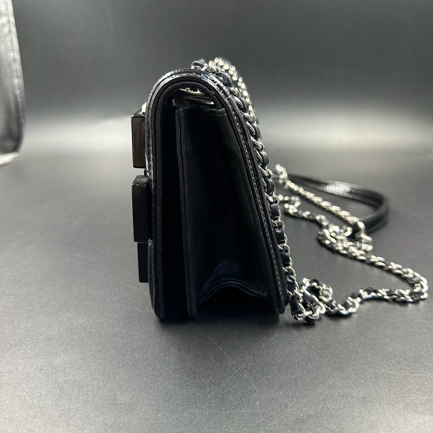 Chanel Légo leather crossbody bag