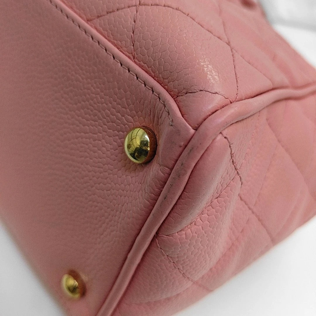 Chanel Timeless Caviar Bowler Bag