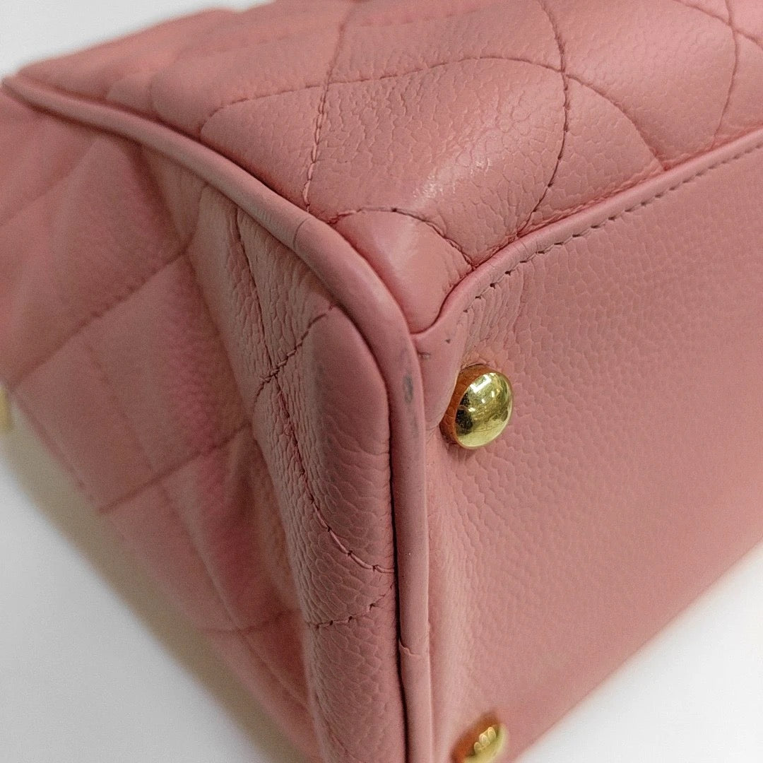 Chanel Timeless Caviar Bowler Bag