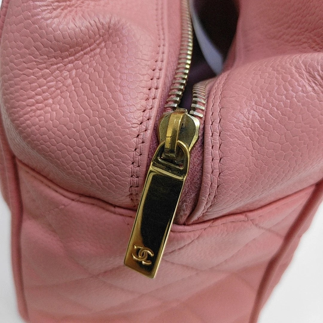 Chanel Timeless Caviar Bowler Bag