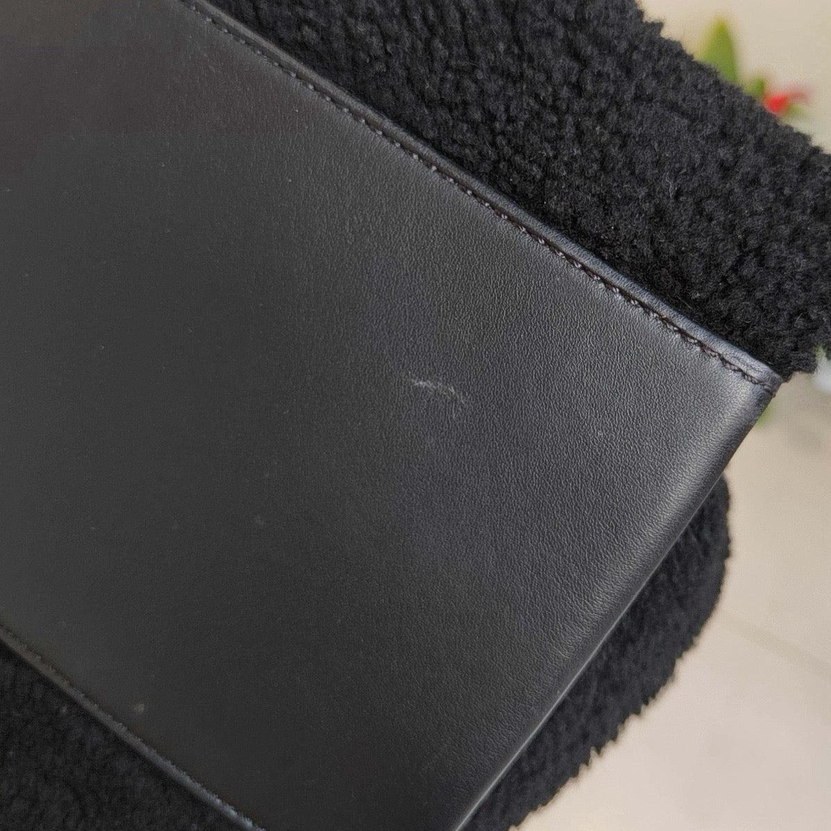 Chanel 2018 Large Shearling Deauville Tote