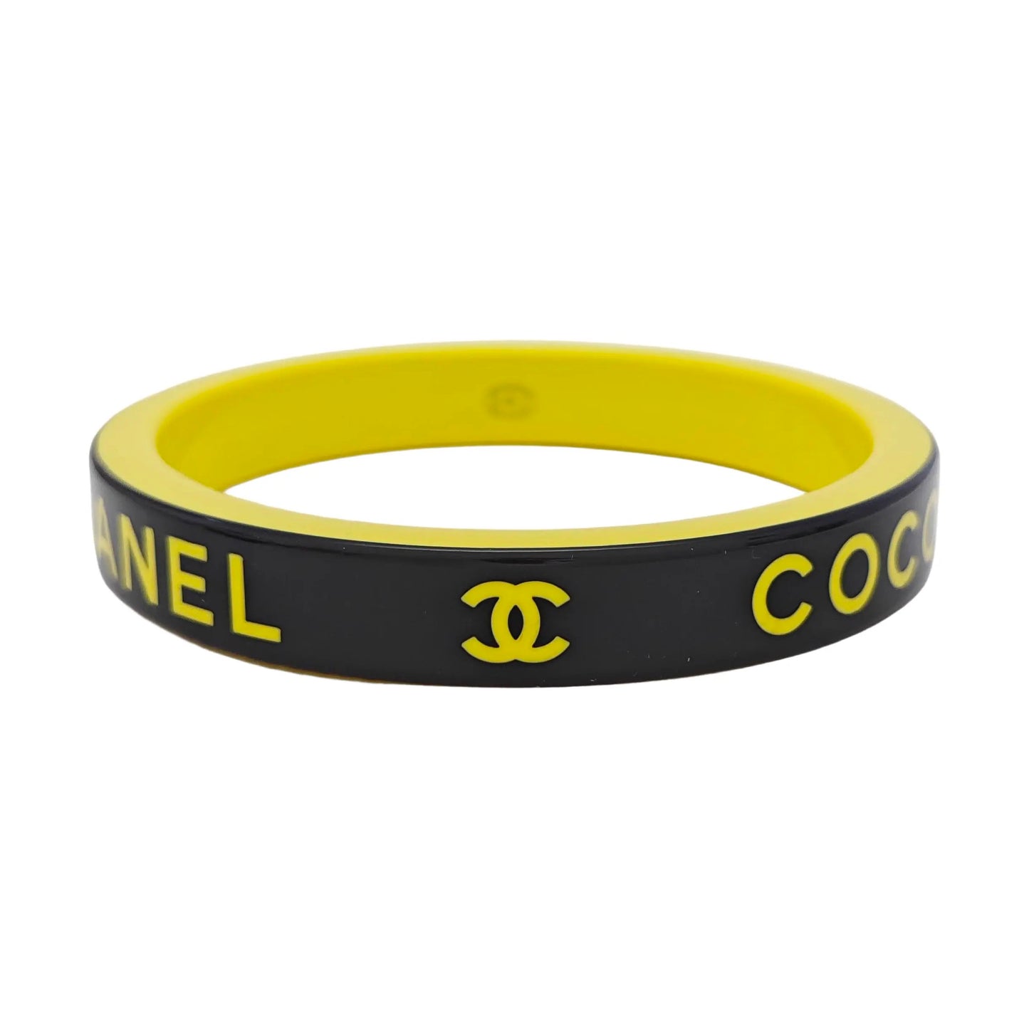 Chanel 2022 'Coco Chanel' Resin Bangle 20cm