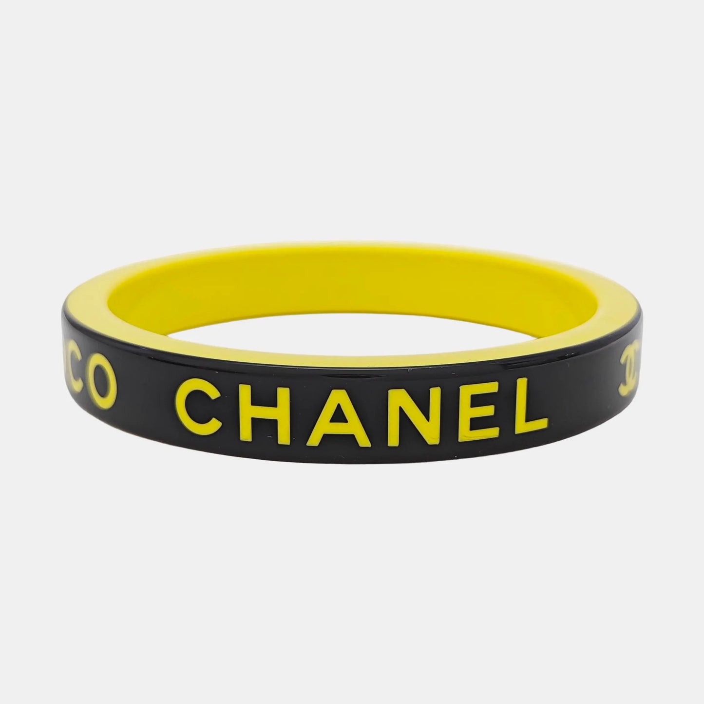 Chanel 2022 'Coco Chanel' Resin Bangle 20cm