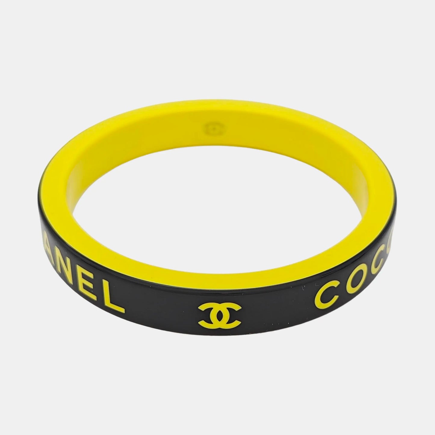 Chanel 2022 'Coco Chanel' Resin Bangle 20cm