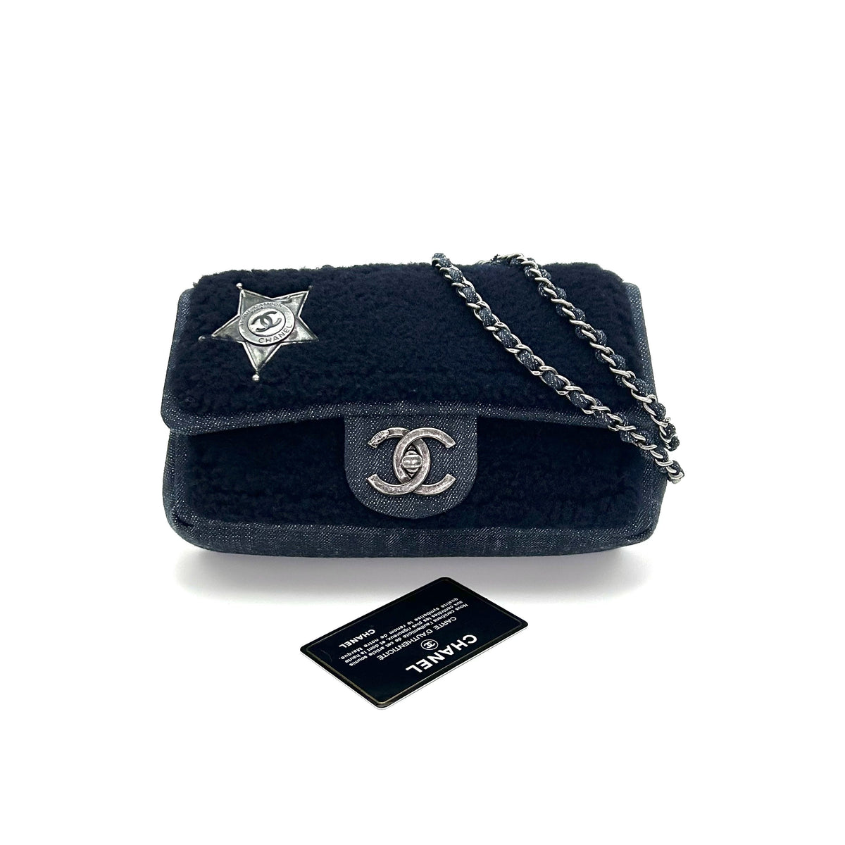Chanel Paris-Dallas Shearling Flap Bag