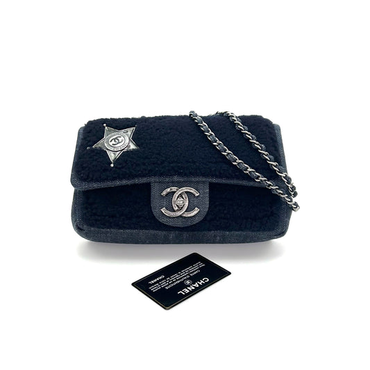 Chanel Paris-Dallas Shearling Flap Bag