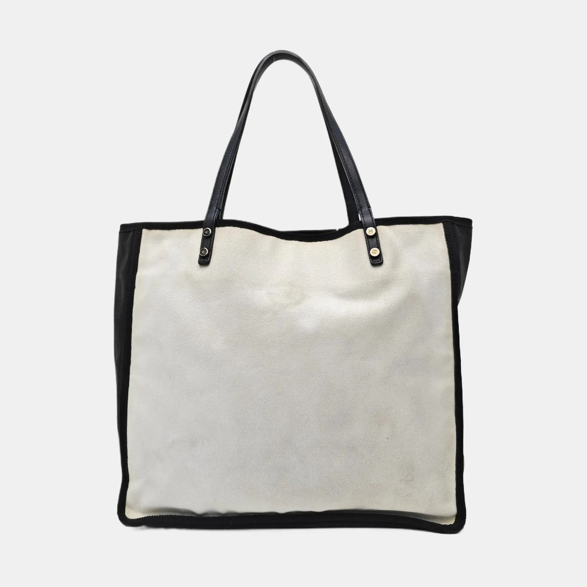 Chanel Small 5x5 Canvas Tote