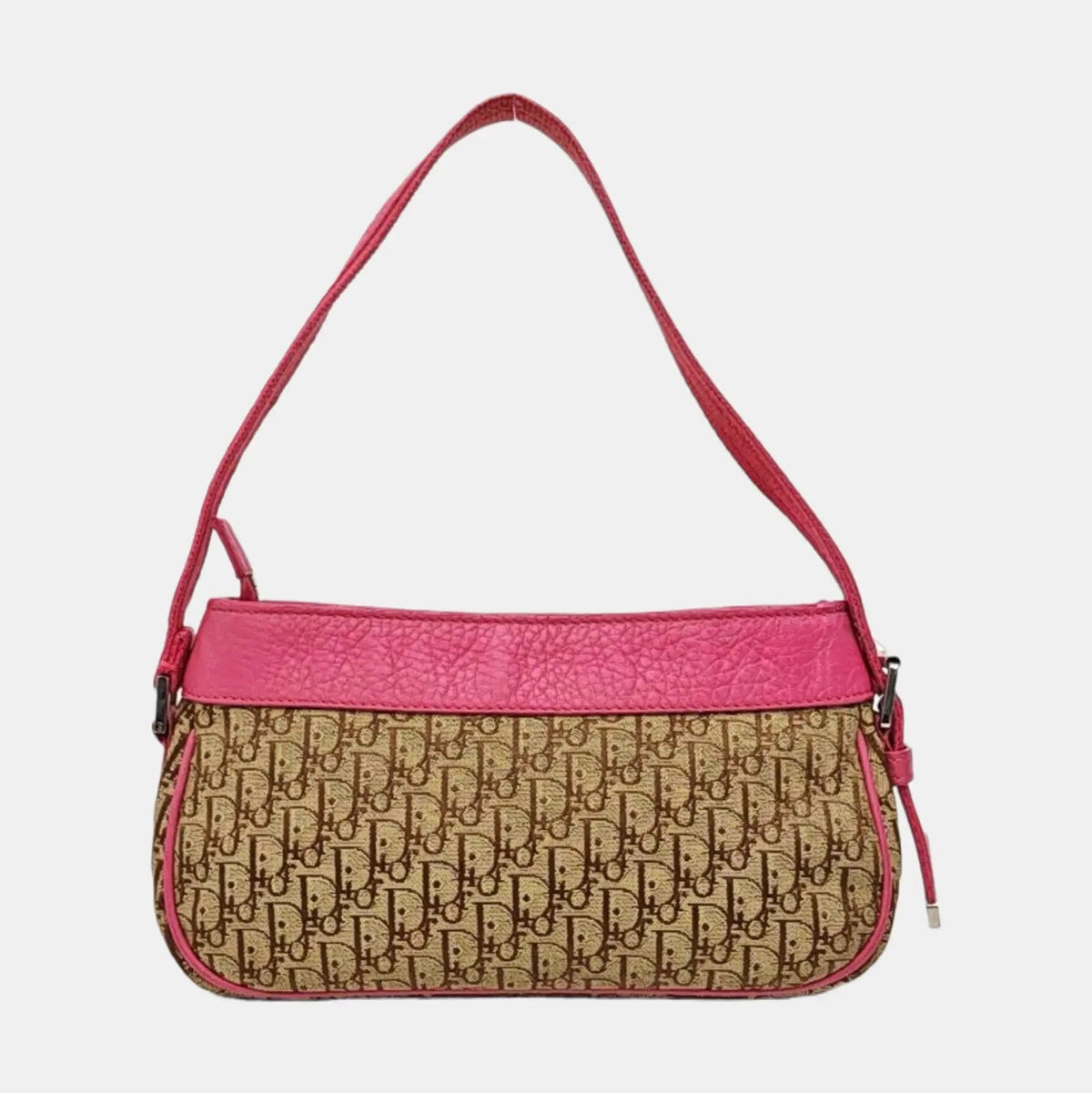 Christian Dior 2005 Trotter Canvas Tote Bag