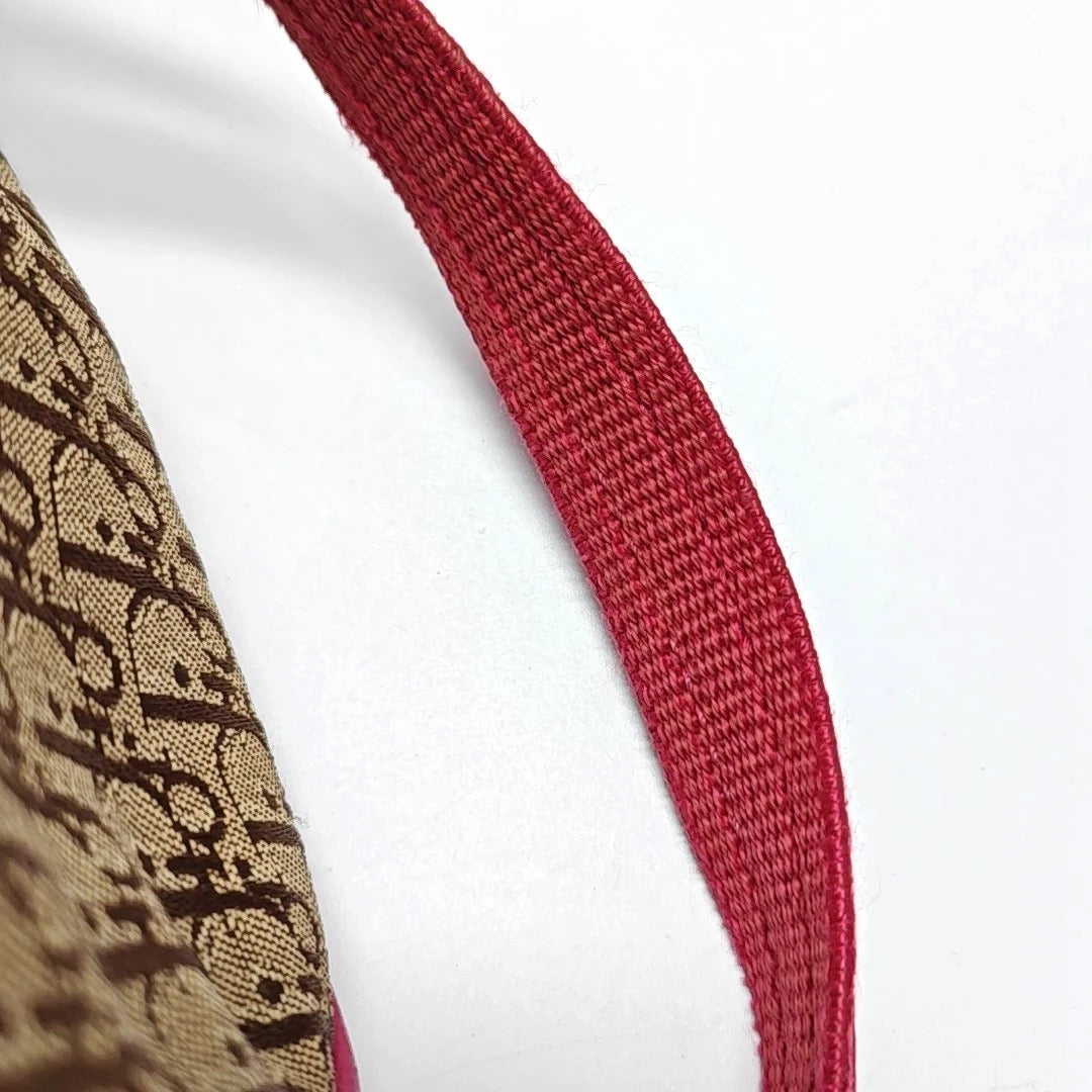 Christian Dior 2005 Trotter Canvas Tote Bag