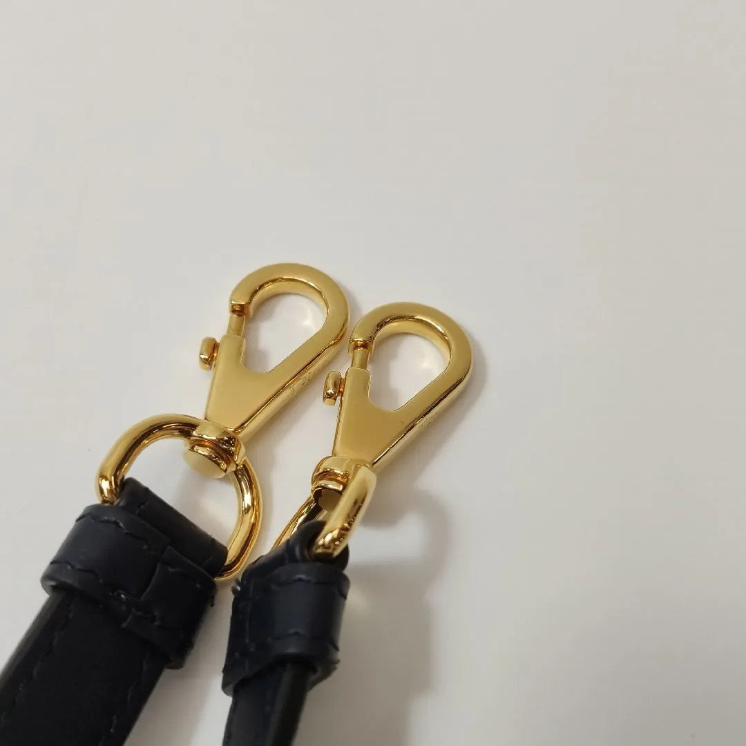 Christian Dior Denim Oblique Nano Groove 17 Bag Blue