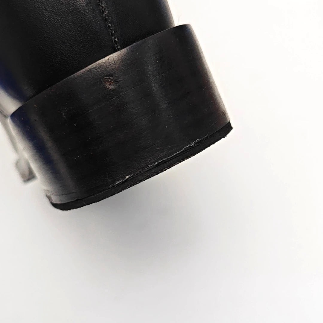 Chanel 2016 Interlocking CC Logo Riding Boots-37