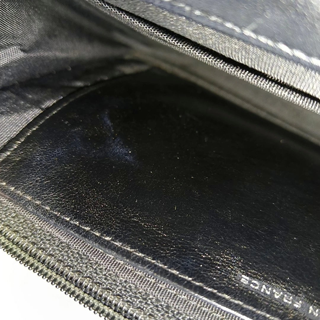 Chanel Patent Leather CC Patent Wallet On Chain